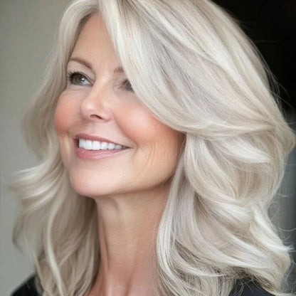 🌷 Final Hours –🌷2026 New Lightweight & Breathable Wavy Hair Topper