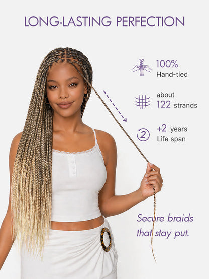✨🔥Last Day: 58% Off🔥 Salon Braids HD Lace Knotless Wig ✨