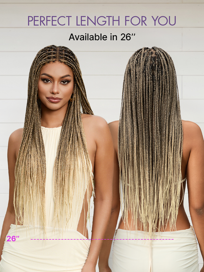 ✨🔥Last Day: 58% Off🔥 Salon Braids HD Lace Knotless Wig ✨