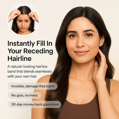 💥Last day discount - 80% OFF💥 Receding Hairline? ✨ Fix It Naturally. ✨ Receding Hairline Band