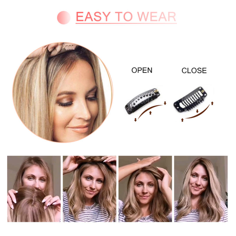 🌷 Final Hours –🌷2026 New Lightweight & Breathable Wavy Hair Topper