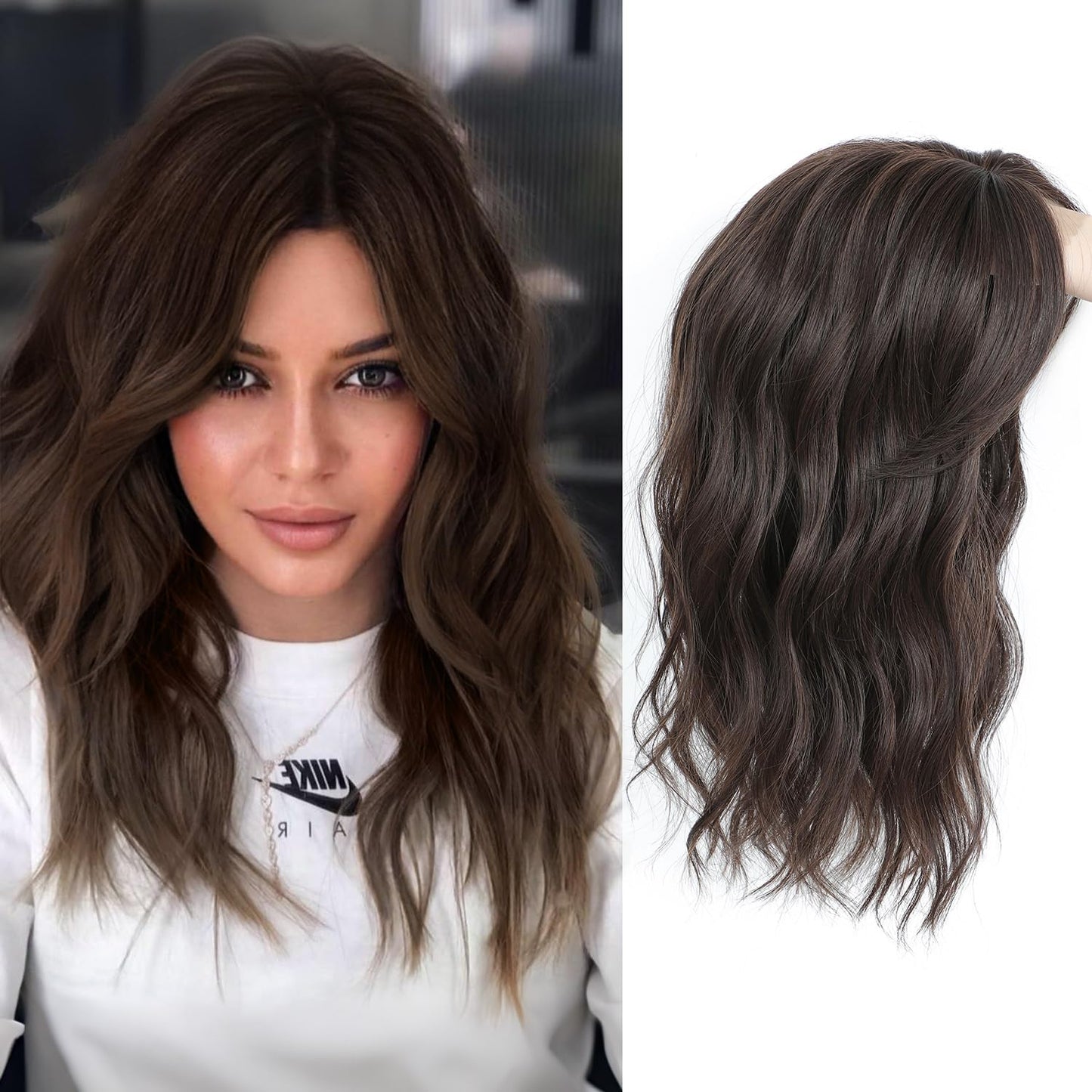 🌷 Final Hours –🌷2026 New Lightweight & Breathable Wavy Hair Topper