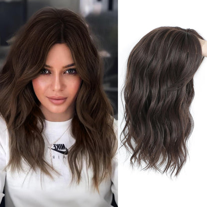 🌷 Final Hours –🌷2026 New Lightweight & Breathable Wavy Hair Topper