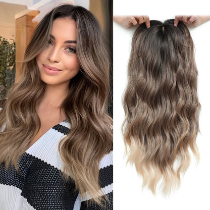 🌷 Final Hours –🌷2026 New Lightweight & Breathable Wavy Hair Topper