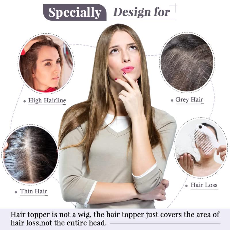 🌷 Final Hours –🌷2026 New Lightweight & Breathable Wavy Hair Topper