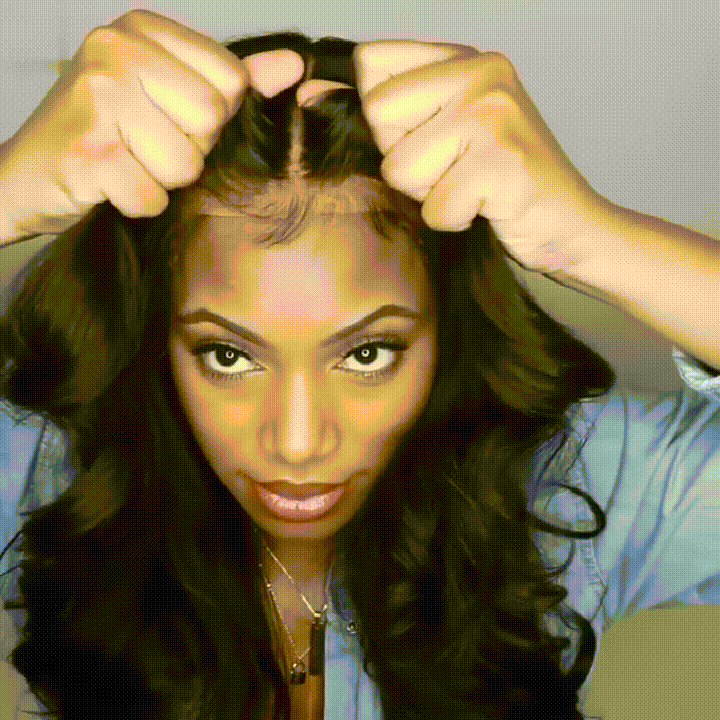 Black Long Brazilian Body Wavy Wigs