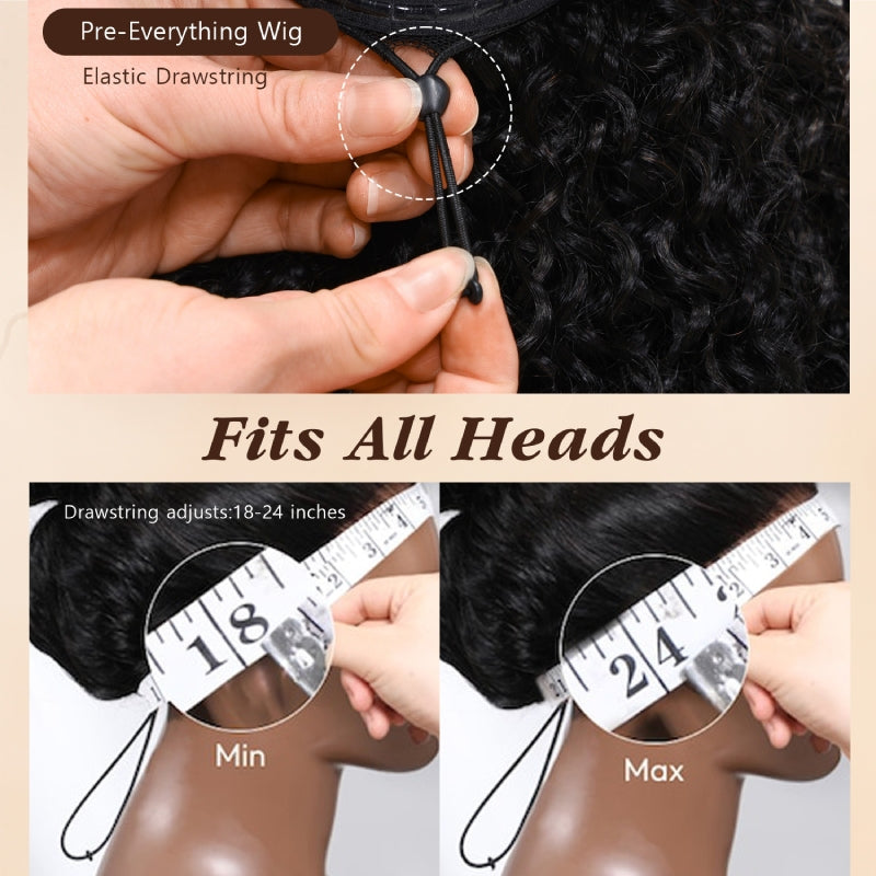 fPre Everything Long Curly Hair 13x4 Full Lace Frontal Wig Thick Curly Hair Glueless Wigs Flash Sale -Amanda Hair