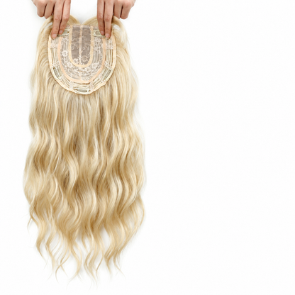 🌷 Final Hours –🌷2026 New Lightweight & Breathable Wavy Hair Topper