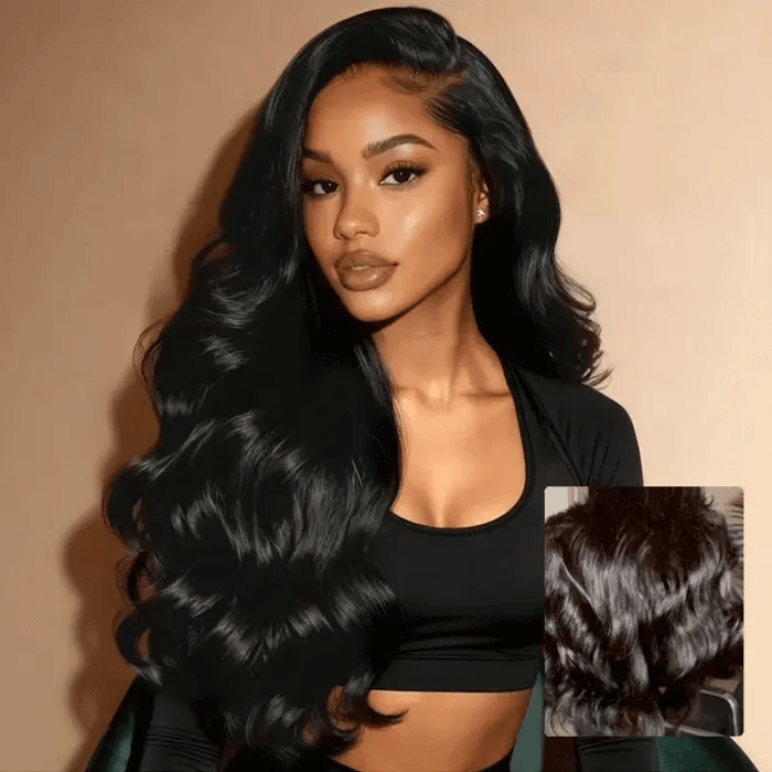 Flash Sale 6×5 13×6 Pull Go Glueless Wig Body Wave Pre-everything 100% Natural Hairline 250% Density