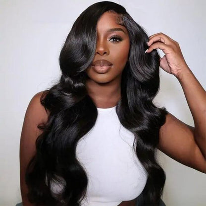 Flash Sale 6×5 13×6 Pull Go Glueless Wig Body Wave Pre-everything 100% Natural Hairline 250% Density