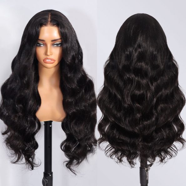 Flash Sale 6×5 13×6 Pull Go Glueless Wig Body Wave Pre-everything 100% Natural Hairline 250% Density