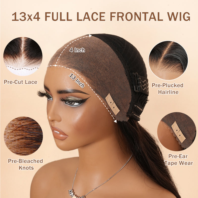 fPre Everything Long Curly Hair 13x4 Full Lace Frontal Wig Thick Curly Hair Glueless Wigs Flash Sale -Amanda Hair