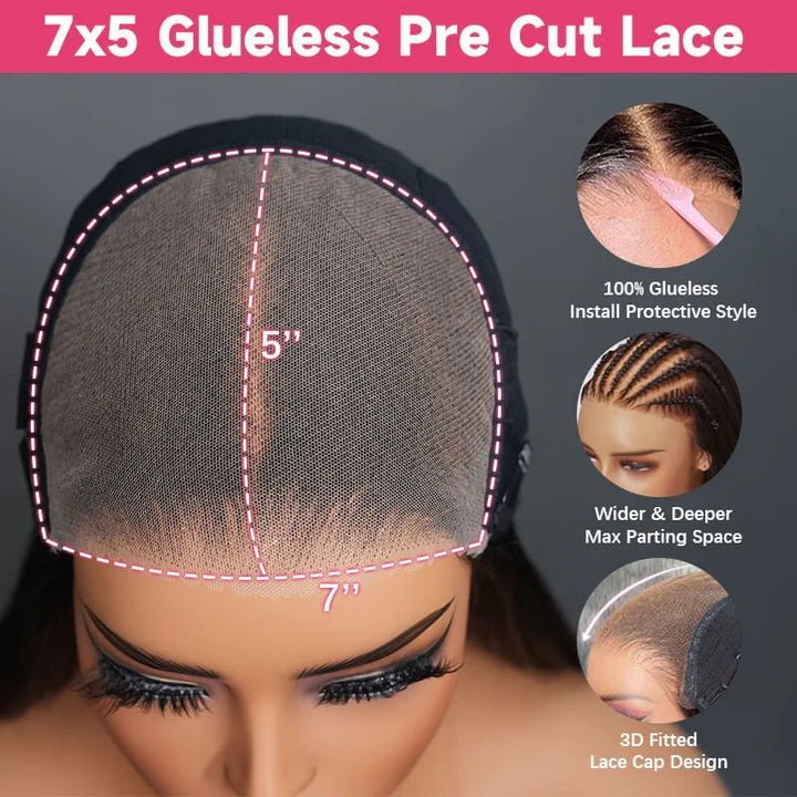 26Inch Straight Hair Transparent Lace Glueless Wigs Human Hair 180% Density Flash Sale