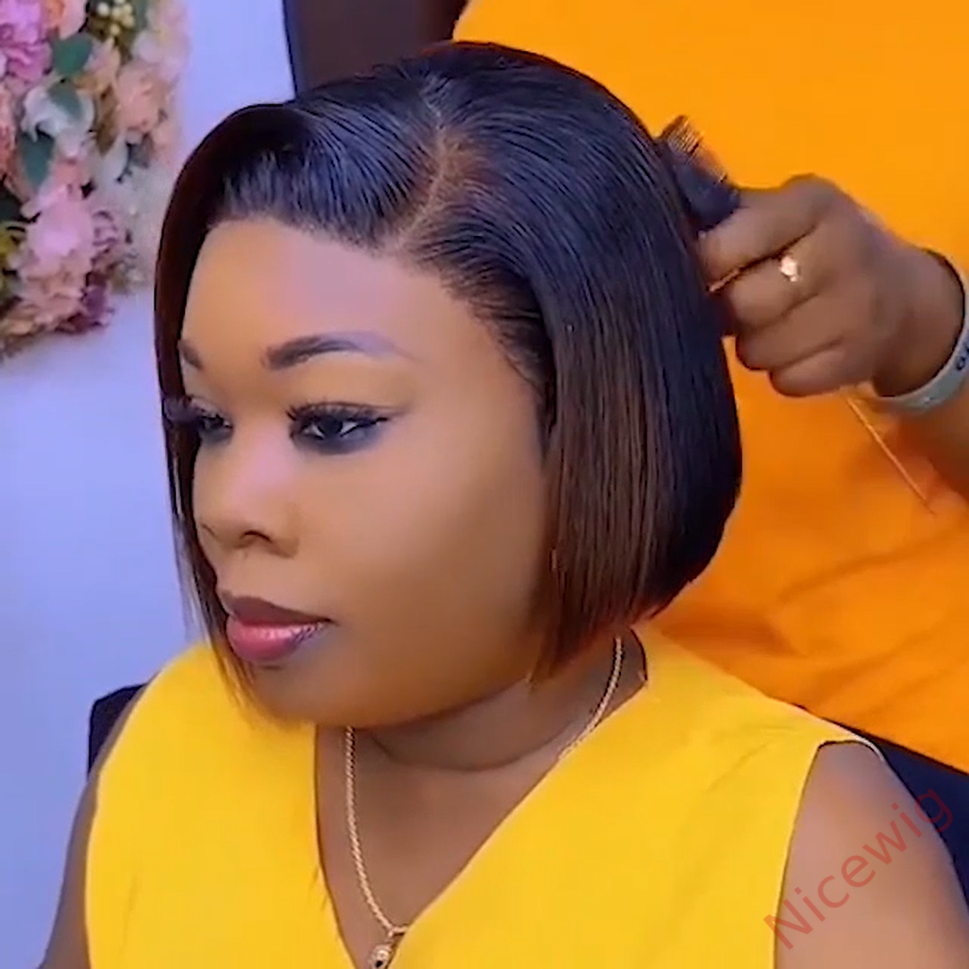 Best Seller Glueless Lovely Natrual Bob Styles Silky Hair Wig