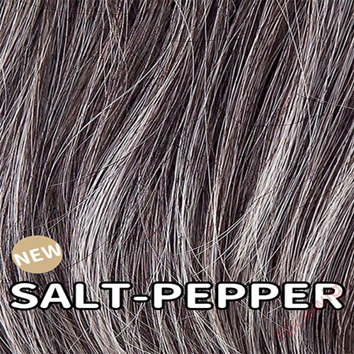 Glueless Salt & Pepper Natural Wavy Wig