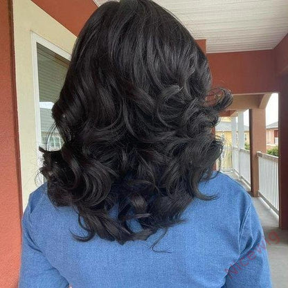 Hot Sale Glueless Short Bob Body Wave Wig For Women