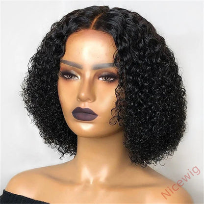 Glueless Super Fluffy Afro Kinky Curly Wigs Black Hair