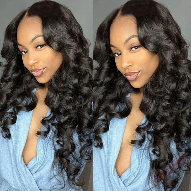 Bouncy Curl Wigs Natural Black Beginner Friendly