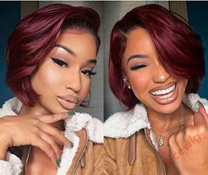 Brazilian Straight Hair Lace BOB Wigs Lady Wig