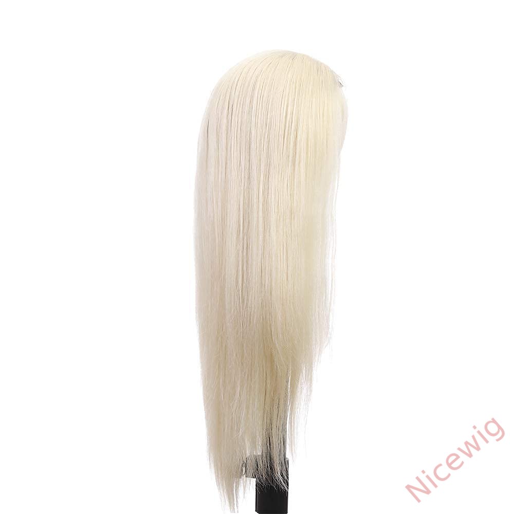 Glueless Natural Looking 20 Inch Blonde  Straight Wigs For Black Women