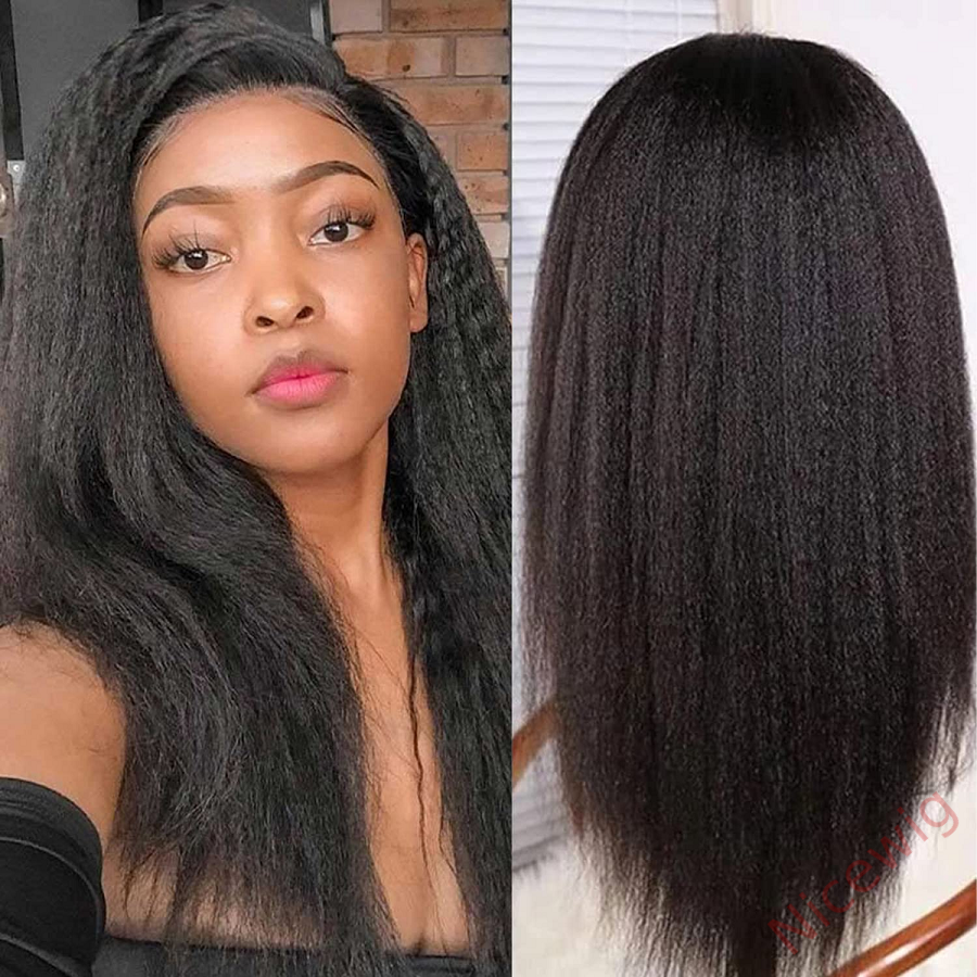 Hot Sale Glueless 200% Density Yaki Brazilian Straight Wig